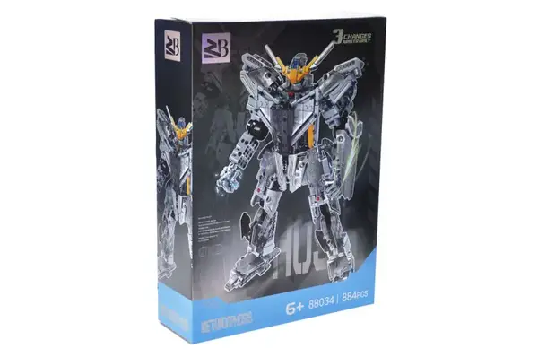 Конструктор 88034A "Трансформер" 884 дет. в коробці р.40,5x9,5x59,5 см YG Toys купити недорого в Україні, фото 3