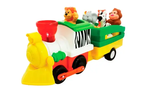 Ігровий набір 063396 ПАРОВОЗ ЛІМПОПО KIDDI SMART зі світлом, українською мовою купити недорого в Україні, фото 4