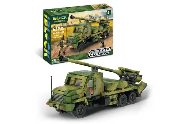 Конструктор IBLOCK, PL-921-507 , Армія CAESAR, 639 дет, 2 фігурки, в коробці р. 46*29*6,4см купити