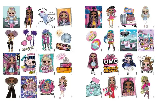 Розмальовка зі стікерами Travel City Babe LCB4 IDEYKA купити недорого в Україні, фото 3