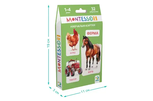 Навчальна гра 301233 "Монтесорі. Ферма" DoDo купити недорого в Україні, фото 5