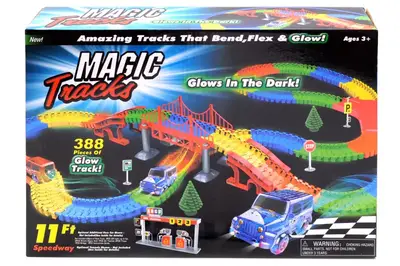 Уцінка 30% Трек MAGIC з світлом і музикою (388 деталей) 2731 р.40*29*8,5 см купити