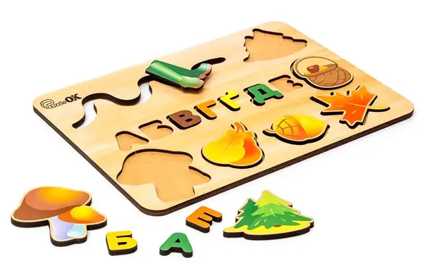 Сортер Puz-30959 "Ліс" р.28x20 см PuzzleOk купити