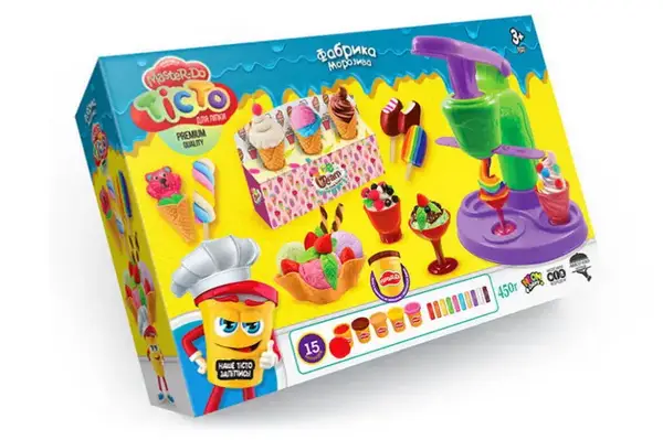 Набір для ліплення з тістом TMD-06-01U "Master Do: Фабрика морозива" DANKO купити