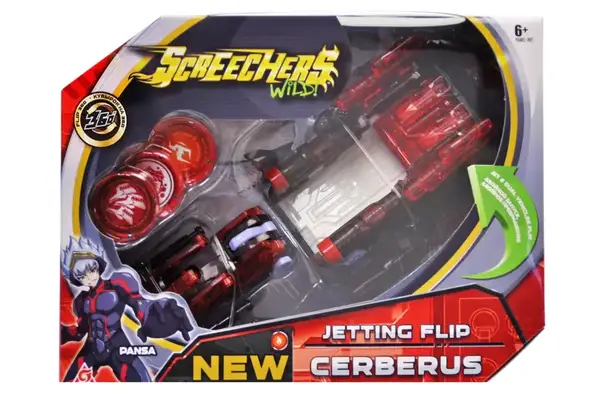 Машинка-трансформер EU684302 SCREECHERS WILD! S2 L2 - ЦЕРБЕР купити