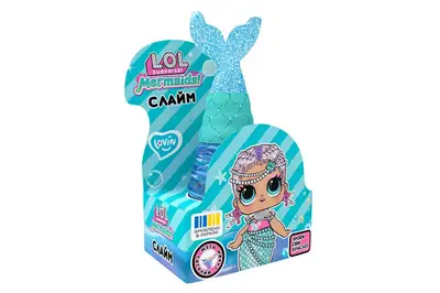 Слайм LOL80196 "L.O.L. Surprise! Русалка" блакитна 250 мл LOVIN купити