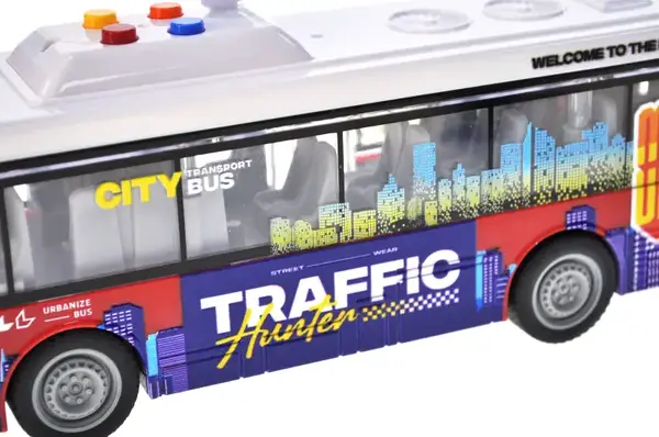 Автобус інерційний JS120-C озвучений, зі світлом, в коробці р.33x9,5x13,5 см YG Toys купити недорого в Україні, фото 3