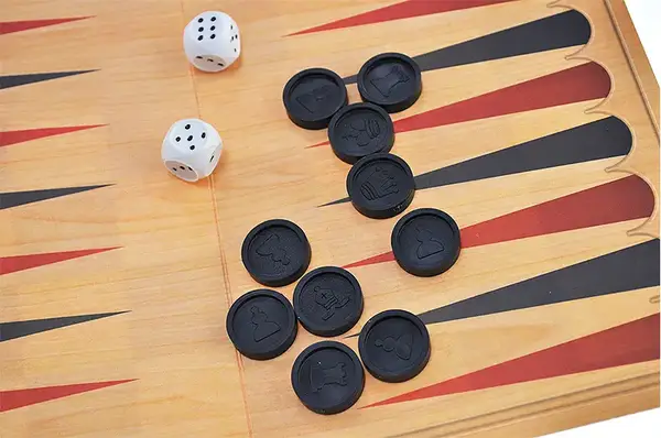 Набір 3в1 Шахи, шашки, нарди в кульку S0011 Mtoys купити недорого в Україні, фото 4