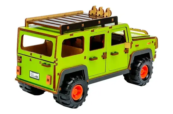 Конструктор Puz-00951 "Wood Rover", дерев'яний PuzzleOK купити недорого в Україні, фото 9