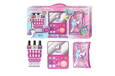 Набір косметики (лаки, косметичка, аксесуари для нігтів) в коробці J1006 (Н) р.60,5*6*30см купити