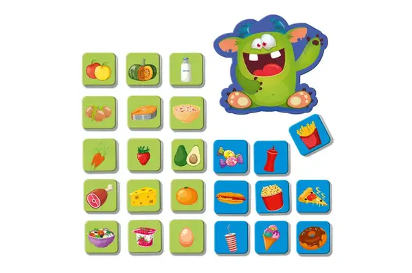 Гра розвиваюча магнітна "Смачне чи корисне?" VT5900-06 Vladi Toys купити недорого в Україні, фото 3