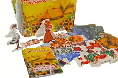 Розвиваюча гра "Ляльковий театр" 17 укр. казок 322 STRATEG купити