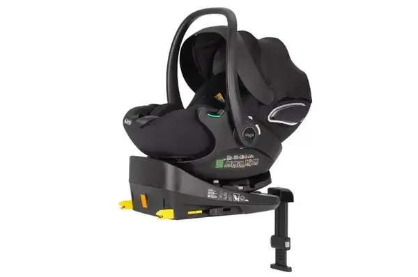 Автокрісло+база Vega CRL-14101/3AY Absolute Black i-Size 40-87см ISOFIX з обертанням CARRELLO купити недорого в Україні, фото 4