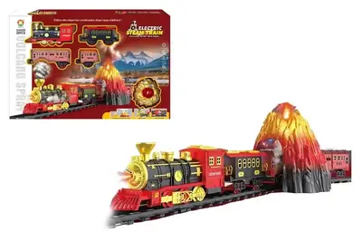 Залізна дорога 699-52A на батарейках,з музикою,світлом,димом,в коробці р.70,5x8x44,5см купити