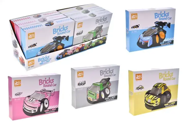 Конструктор 6881 "Машина" в дисплеї 6 шт. р.23,5x4,5x18,5 см YG Toys купити