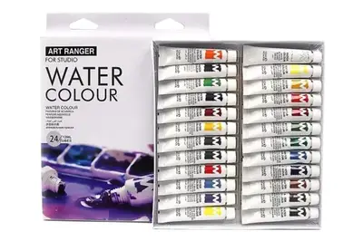 Фарби акварель "Art ranger" пластик туб, 24цв.*12мл, 1шт EW2412C-4 купити