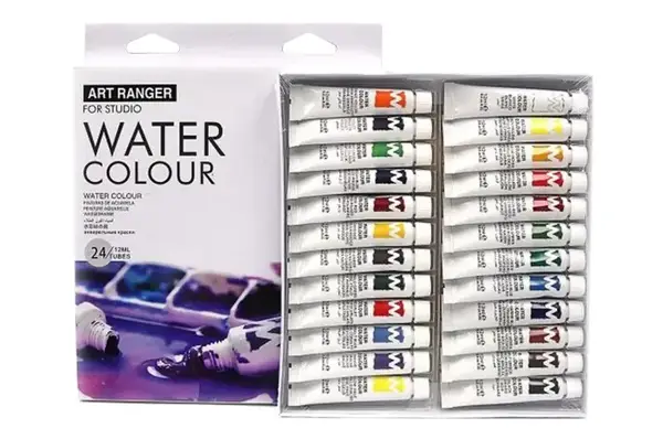 Фарби акварель "Art ranger" пластик туб, 24цв.*12мл, 1шт EW2412C-4 купити