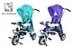 OUTLET Велосипед 3-колісний з ручкою і функцією повороту сидіння TURBO TRIKE М3212А(фіолетовий,бірюзовий) купити недорого в Україні, фото 60659