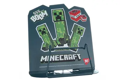 Підставка для книг фігурна 470525 "Minecraft.Creeper", метал Yes купити