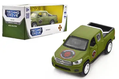 Автомодель серії Шеврони Героїв – TOYOTA HILUX – ЧЕРВОНА КАЛИНА купити