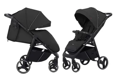 Коляска прогулянкова CRL-8512 "Bravo" Pure Black CARRELLO Коляска прогулянкова CRL-8512 "Bravo" Pure Black CARRELLO купити