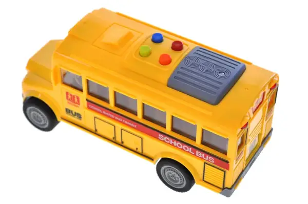 Автобус JS201J інерційний, озвучений, зі світлом, в дисплеї 6 шт. р.40x24x10 см YG Toys купити недорого в Україні, фото 5