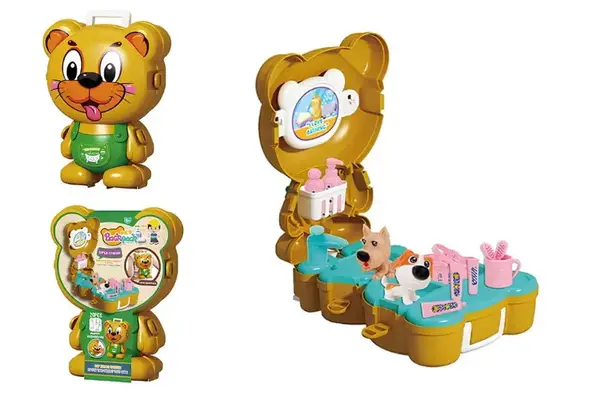 Лікарський набір "Ведмедик" у саквояжі L666-44 р.25*9,5*19см купити