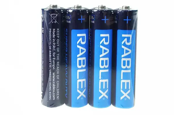 RableX R-03 (ААА)сольова 4 шт.шрінка (10шт.уп) купити недорого в Україні, фото 2
