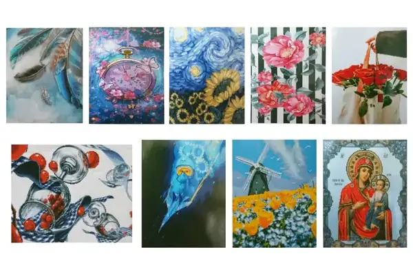 OUTLET 0 Набір креативної творчості Алмазна картина в асорт. р. 50*40 см STRATEG купити