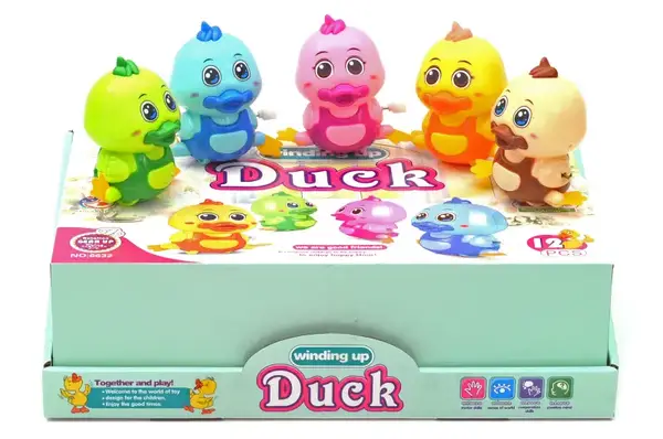 Іграшка заводна 6632 "Каченя" в дисплеї 12 шт. р.31,5x21,2x9,2 см YG Toys купити