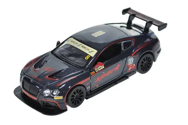 Машина металева "Автопром"4345/ 4364, 1:43 Bentley Continental GT3,відкриваються двері, в коробці р. 14,5*6,5*7см купити недорого в Україні, фото 3