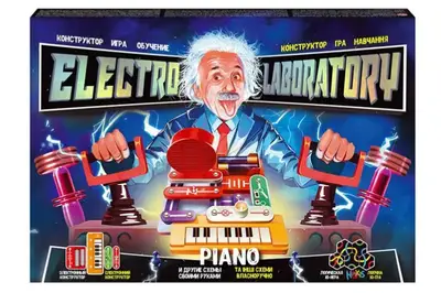 Електронний конструктор "Electro Laboratory. Piano" ELab-01-02 DANKO купити