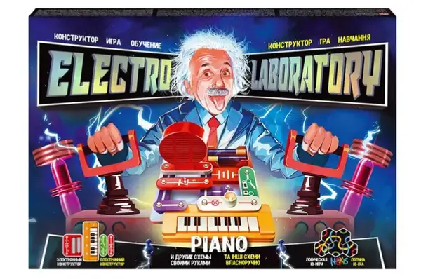 Електронний конструктор "Electro Laboratory. Piano" ELab-01-02 DANKO купити