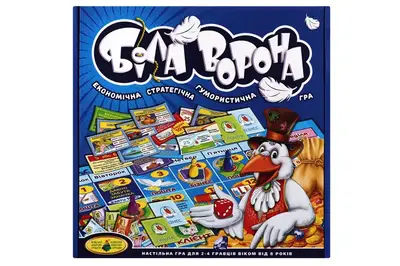 Гра "Біла ворона", економічна, гумористична купити
