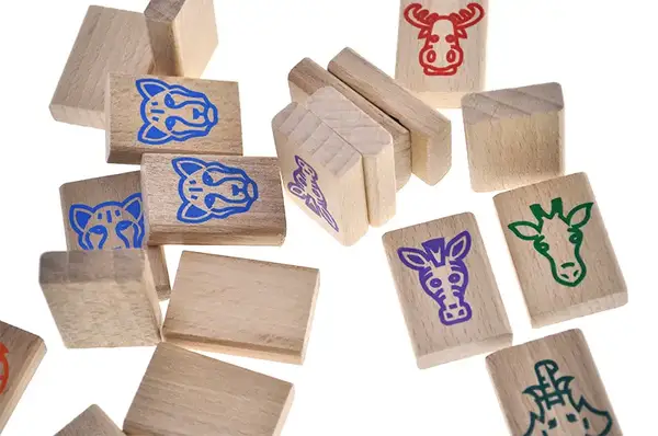 Дерев'яна гра "Дитячий Маджонг" 49 дет. 900552 IGROTECO купити недорого в Україні, фото 8