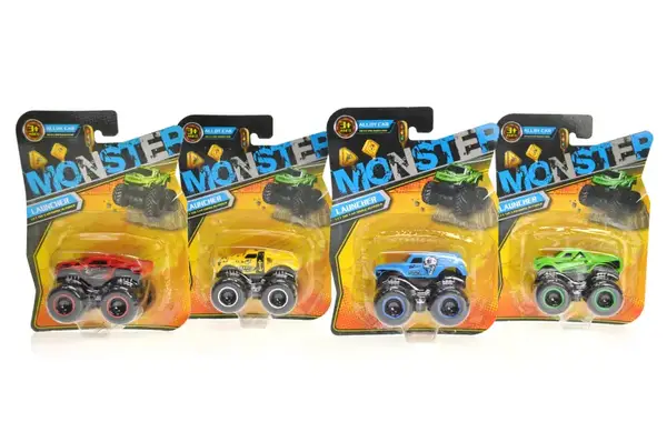 Машина металева "Monster Track" на блістері 779-1A р.15*11*5см купити