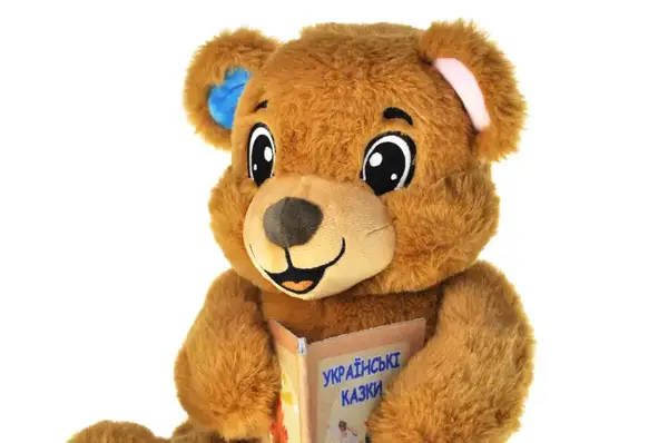 Інтерактивний Ведмедик-казкар PZ-10UA "Тимко" 10 казок українською мовою, коробка р.30,5x17x31 см купити недорого в Україні, фото 3