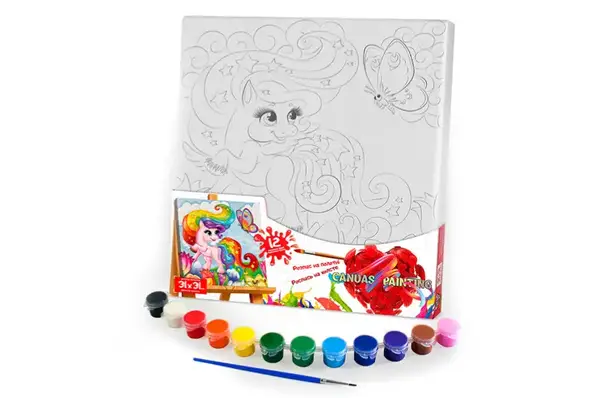 Набір для розпису на полотні 31x31 см PX-07-01,02,03,04,0...10 "Canvas Painting" DANKO купити недорого в Україні, фото 10