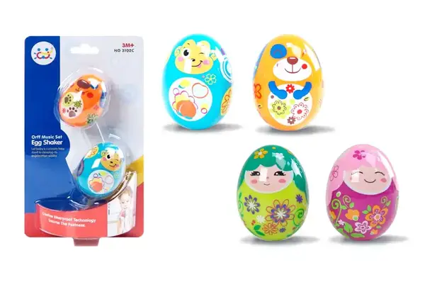 Брязкальце 3102C на блістері, 4 види р.12,5x21,5x4,5 см купити