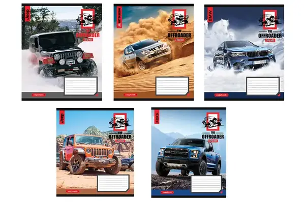 Зошит 96 Лінія 766503 "The offroader" 1Вересня купити