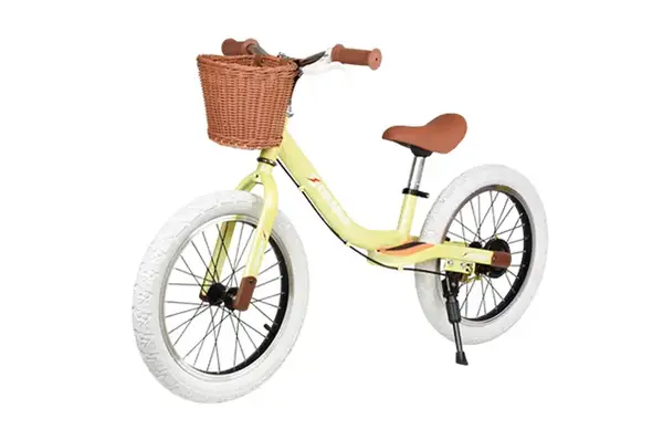 Двоколісний велосипед-біговел Maraton Crussier STORY синій, молочний, надувні колеса 16 дюймів купити