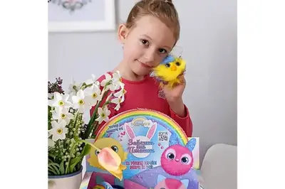 М'яка колекційна іграшка-сюрприз "Doki Doki" - ЗАЙЧИКИ ТА ПТАШКИ (в диспл.) T082-2019 #SBABAM купити