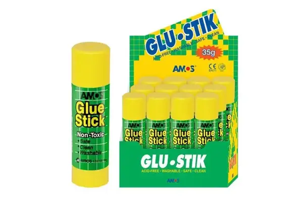 Клей-Олівець AMOS 35г 12шт купити