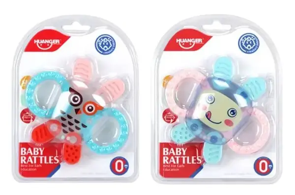 Брязкальце "Сова" на блістері HE0168 р.17,8*13,6см купити