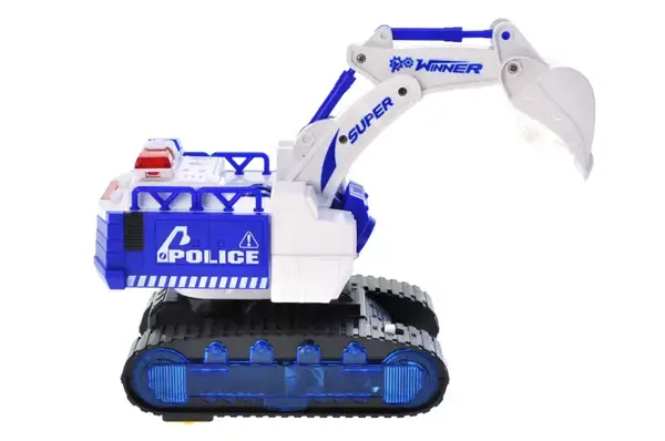 Екскаватор музичний 9805 на батарейках, в коробці YG Toys купити недорого в Україні, фото 8