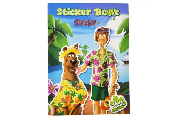 Стікербук SBL0001 "Scooby-Doo: Пригоди Скубі" IDEYKA купити