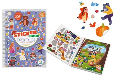 Блокнот зі стікерами 300904 Казки DoDo купити
