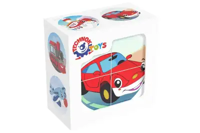 Набір кубиків 1769 "У світі техніки" ТЕХНОК купити