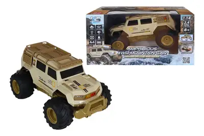 Машина на радіокеруванні SL-8018ARH "Amphibious" 4WD 1:14, 2.4 GHz, акумулятор 3.7 V, світло, звук KS Drive купити