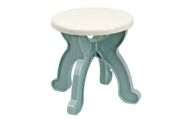 Косметичний столик з дзеркалом 1638 ментоловий, на ніжках, в коробці ТЕХНОК купити недорого в Україні, фото 5